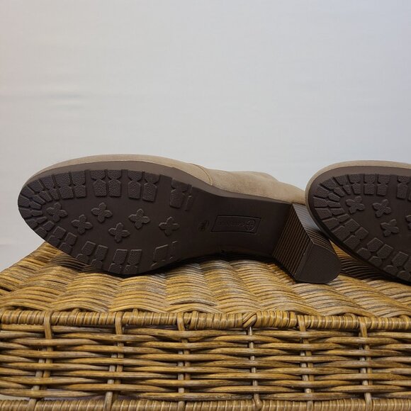 Giani Bernini Taupe Suede Ankle Boots Size 8M - Picture 6 of 6